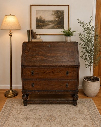 1920s 1940s vintage oak - 1920s, to
