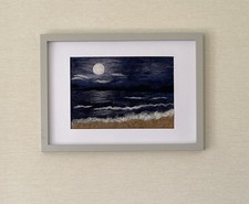 Needle Felted Pictuer Midnight