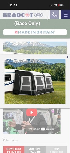 Bradcot 260 porch - bradcot, awning