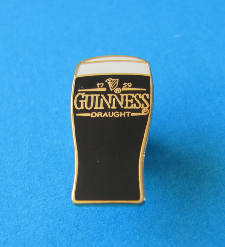 Quality enamel guinness pint - guinness,