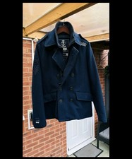 Superdry Men's Peacoat, Size