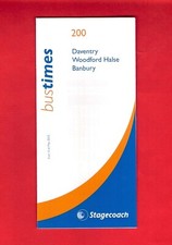 Pocket Timetable - Stagecoach