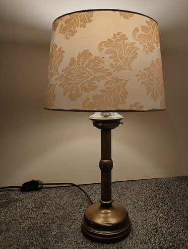 Antique table lamp arts - table, &