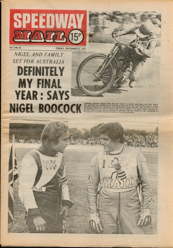 Speedway mail december 5 - mail,