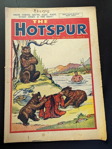 Hotspur comic 603 february - hotspur, no