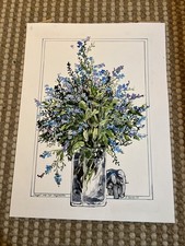 Original Painting Of Flowers