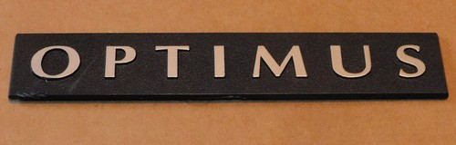 Vintage optimus speaker - speaker, badge
