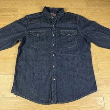 Wrangler Denim Shirt Mens L