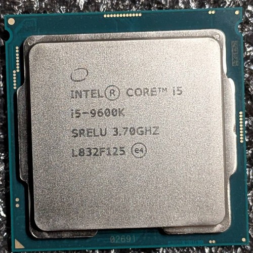 Intel core 9600k - intel, lga1151