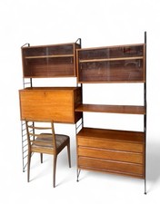 NISSE STRINNING SWEDISH TEAK SHELVING SYSTEM BOOKCASE MID CENTURY RETRO C1960s