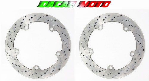 Pair front discs - front, 1200