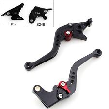 Short Brake Clutch Levers For Suzuki GSXR1000 01-04 GSR600 06-2011 GSR750 BLK UK