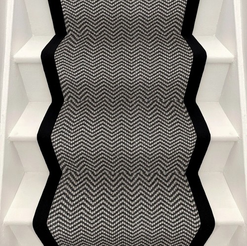 Taped edge stair - carpet, runner