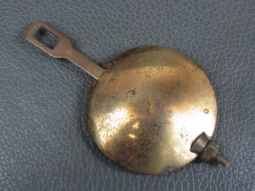 Vintage brass mantle - , clock