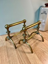 Antique Victorian brass fire