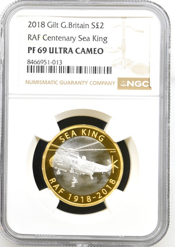 Silver proof sea - proof, £2