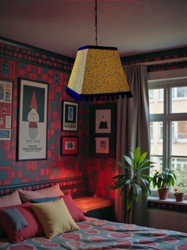 Ochre gold animal - , square
