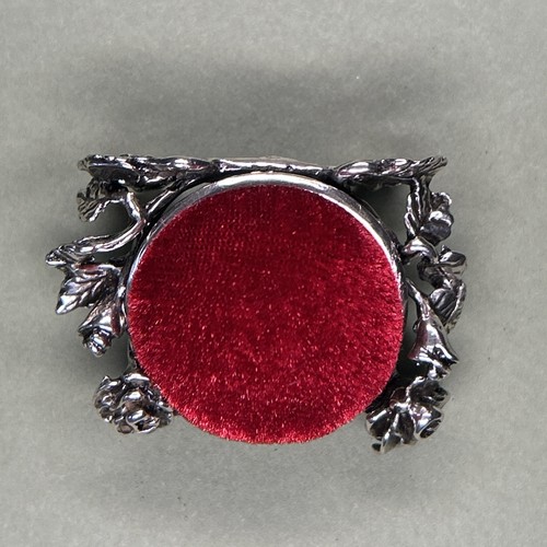Vintage italian silver pin - silver,