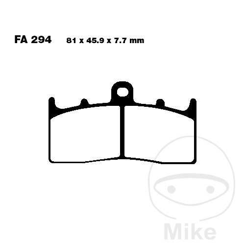 36263 sintered brake - pads, hh