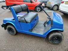 PETROL GOLF BUGGY RUNS AND
