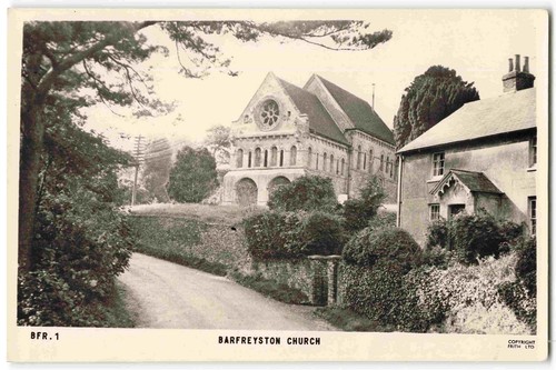 Dover barfreston church - church, kent