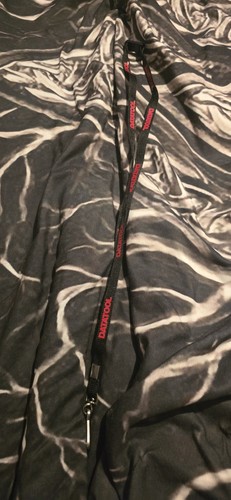 Datatool black and red lanyard - and,