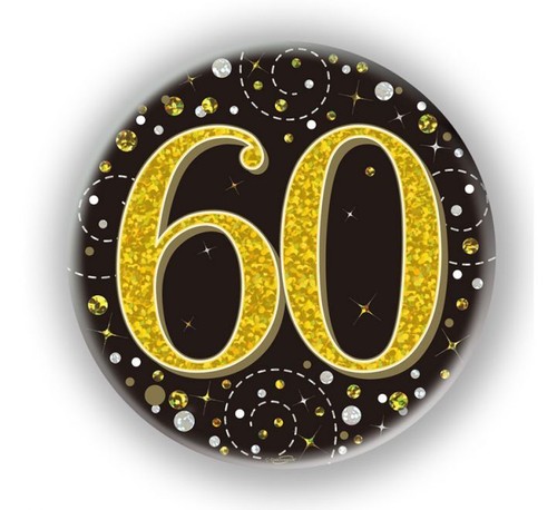 Black 60th happy birthday - 60th,