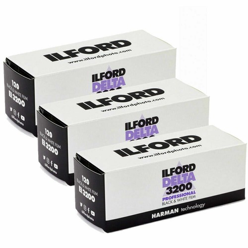 Ilford delta 3200 - 3200, black