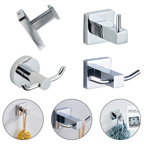 Chrome hook towel robe coat - robe,