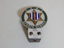 Vintage Enamel CSMA Sports