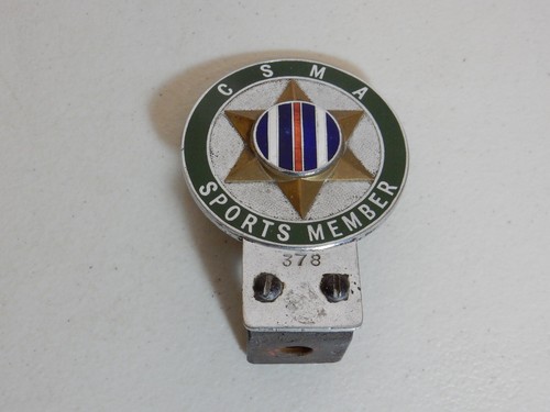 Vintage enamel csma - vintage,