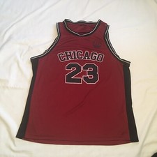 Pep Co Chicago 23 Basketball Vest, Size XL-46” Burgundy.