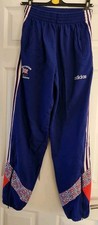 ADIDAS TEAM GB GREAT BRITAIN TRACKSUIT BOTTOMS 1992 OLYMPICS BARCELONA  28" MINT