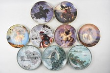 Franklin Mint Western Heritage Plates & Imperial Jingdezhen Porcelain Collectors