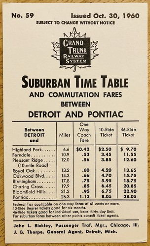 1960 grand trunk railway - grand,