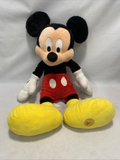 Disney Mickey Mouse Large Plush 25” Jumbo Soft Toy Parks Stamp
