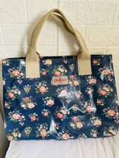 Cath Kidston Large Tote Handbag Floral Print Oilcloth