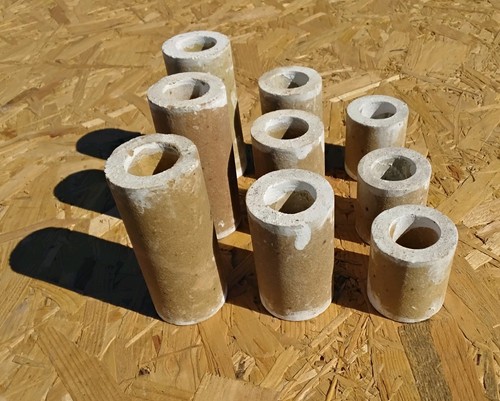 Shelf props for pottery kilns - for,