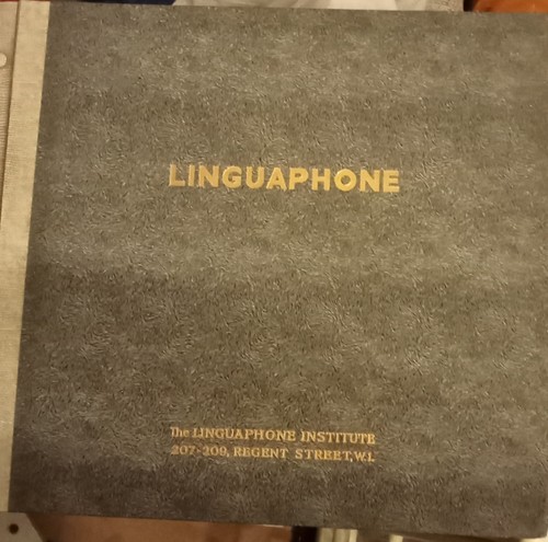 Rare vintage linguaphone - rare,