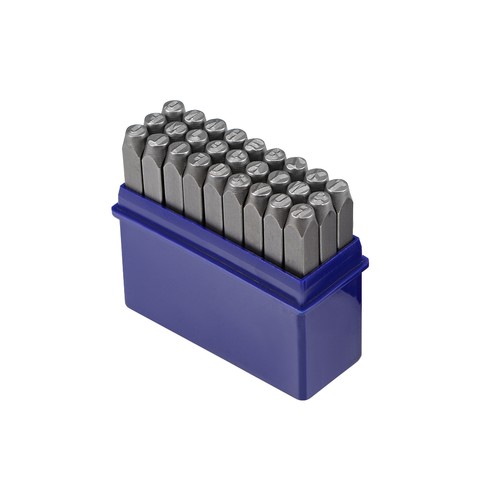 Letter metal stamp set 32 - metal, ,5/32"