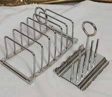 Two Olde Old Hall Toast Rack Stainless Steel 