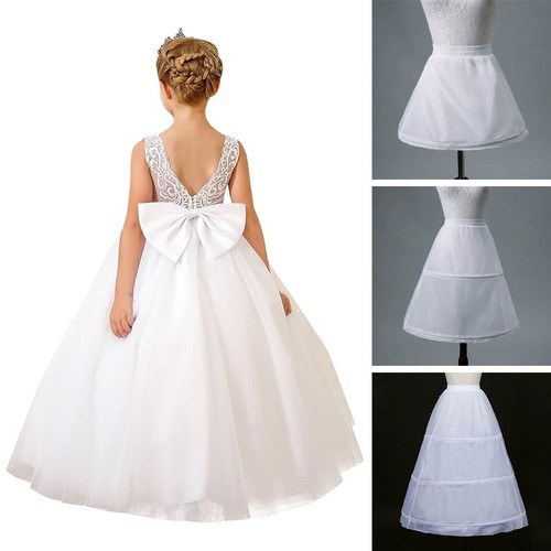 White girls petticoat - white,