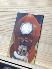 2019 Wallace And Gromit Strike Your Own Royal Mint Experience 50p Pence Coin BU