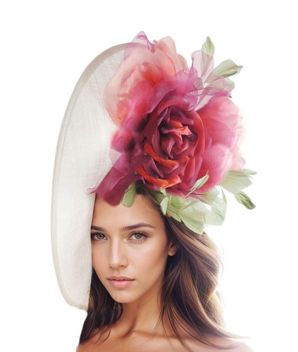 White plum red statement - white,