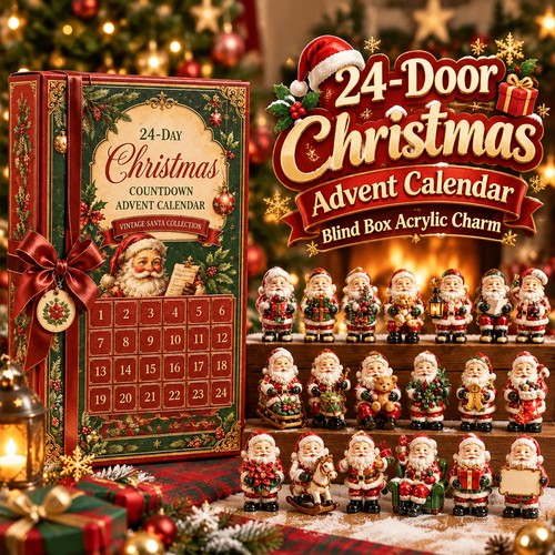 Christmas advent calendar - christmas, 24
