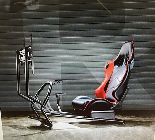 Sim racing rig wheel - racing, stand