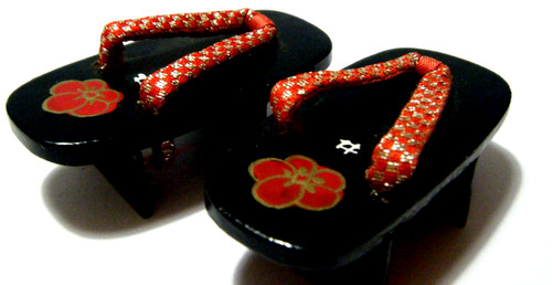 Japanese wooden geta geisha - japanese,