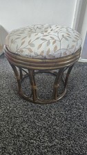 Vintage Wicker Pouffe
