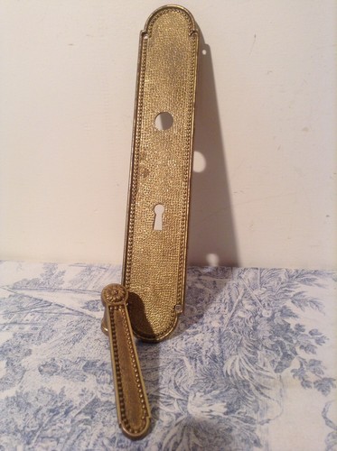 Vintage french brass - brass, door
