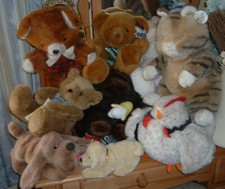 Bears and soft toys select the